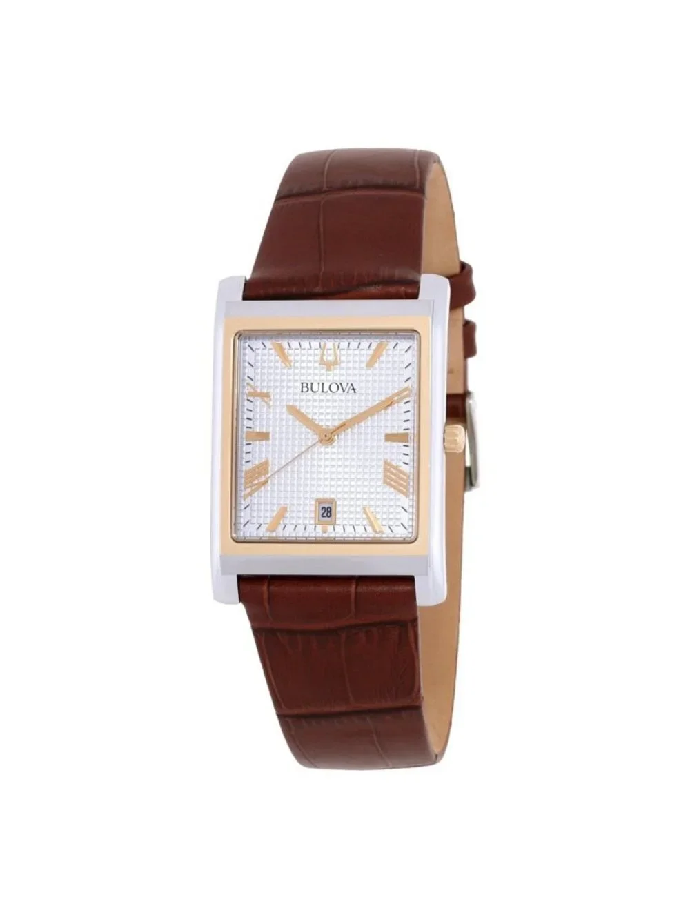 NWT Bulova Sutton Quartz Silver Dial Men's Watch